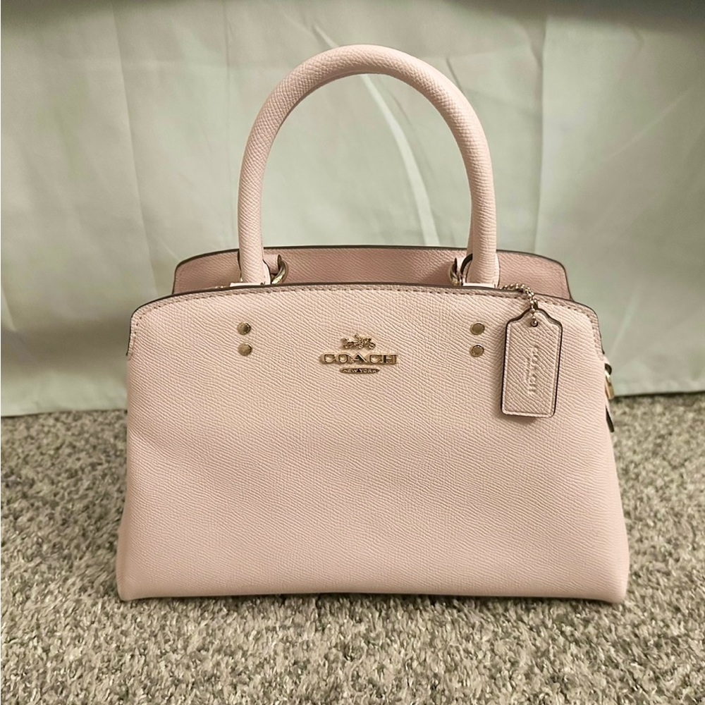 ❌SOLD❌ Coach Mini Lillie Carryall in Blush/Light Pink